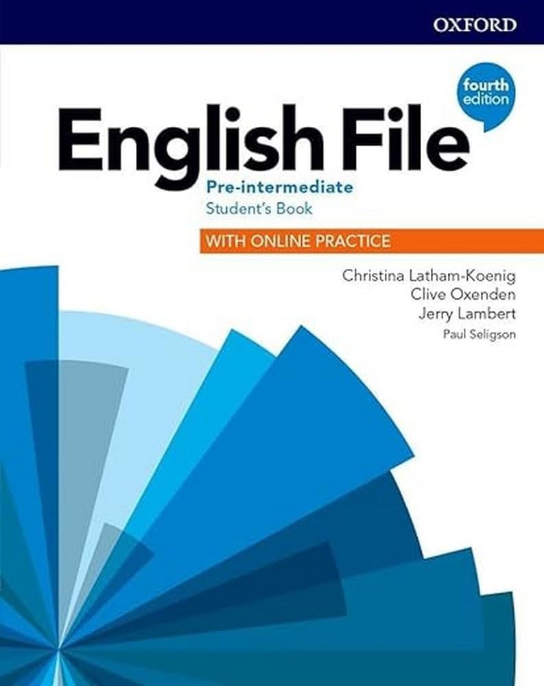 Oxford English File Pre - Intermediate Students Book + Work Book + Dijital Platform