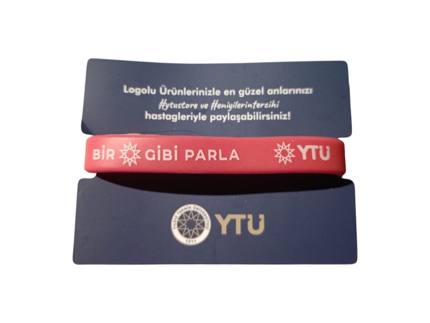 YTÜ Yıldız Store -  Yıldız Gibi Parla Pembe Bileklik