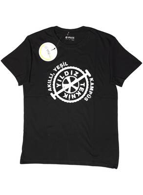 YTÜ Akıllı-Yeşil Kampüs Siyah T-Shirt