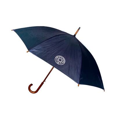 YTÜ Lacivert Logolu Baston Şemsiye